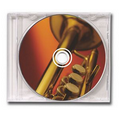 Classical CD-2 Music Clear Jewel Case